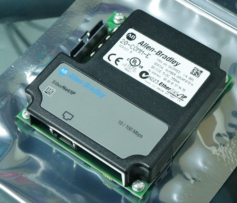 Allen-Bradley 20-COMM-E Series B Powerflex 700 Ethernet Card FRN:4.001 QUANTITY