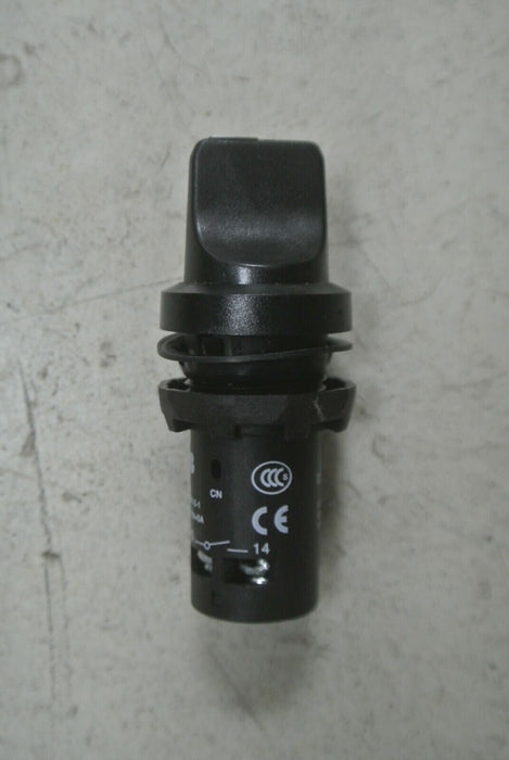 New ABB C3SS1-10B-20 3 Position Knob Type Selector Switch 2 Pieces