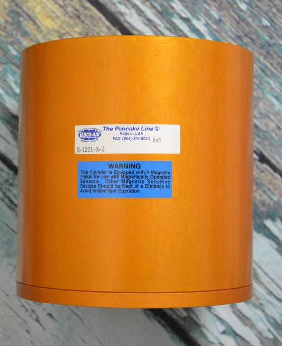 New Pancake Line Fabco Air E-1221-X-J Magnetic Pneumatic Air Cylinder*