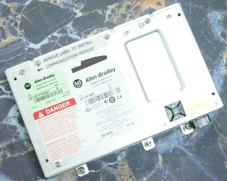 Allen Bradley 2711P-RP1 Ser. G Panelview Plus Logic Module Tested Good