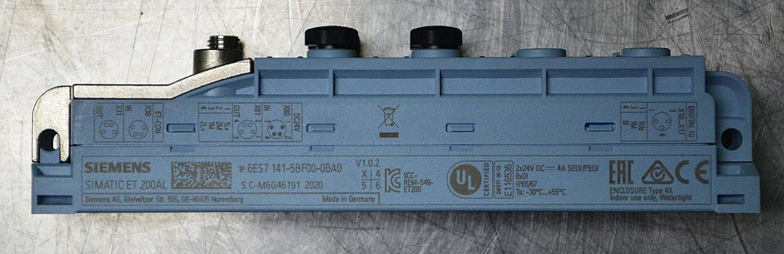 Siemens 6ES7141-5BF00-0BA0 SIMATIC ET 200AL 8-DI 24VDC M8 Modules