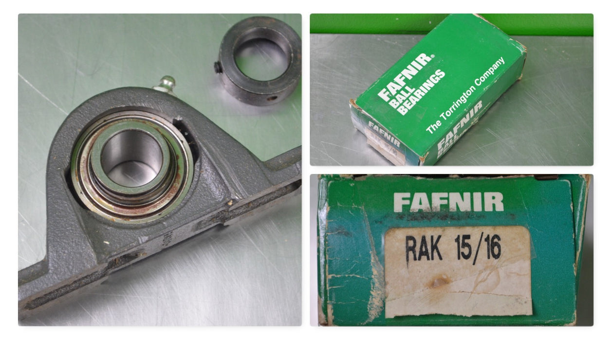 Fafnir Ball Bearings RAK 15/16 Pillow Block Bearing