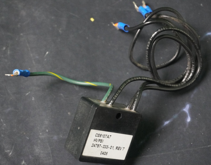HVPSI CS9107A7 Varistor 24797-033-01 Rev 7