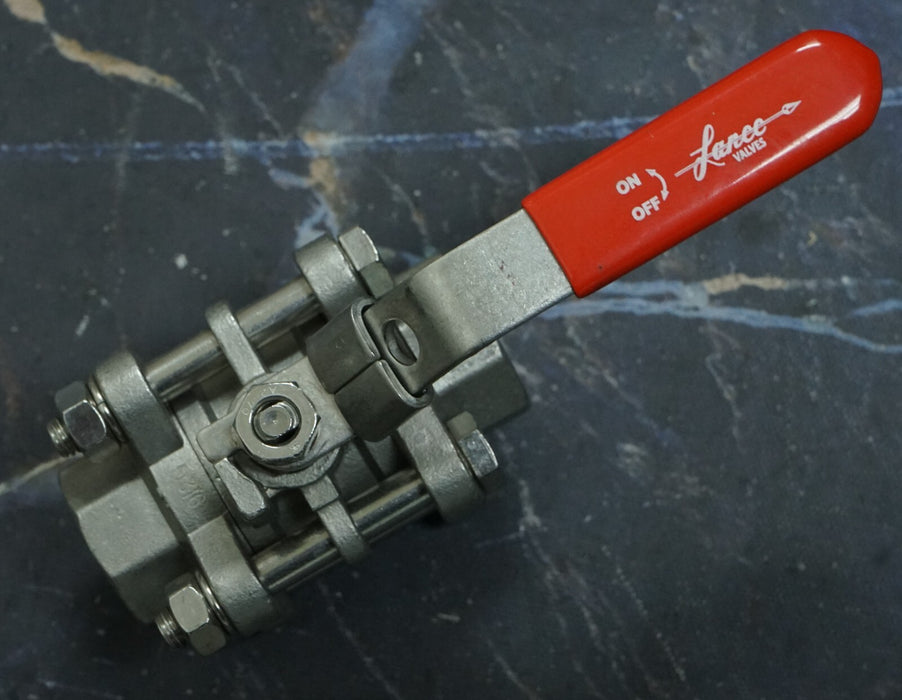 New LANCE 316 STAINLESS VALVE 3/4" 1000WOG*
