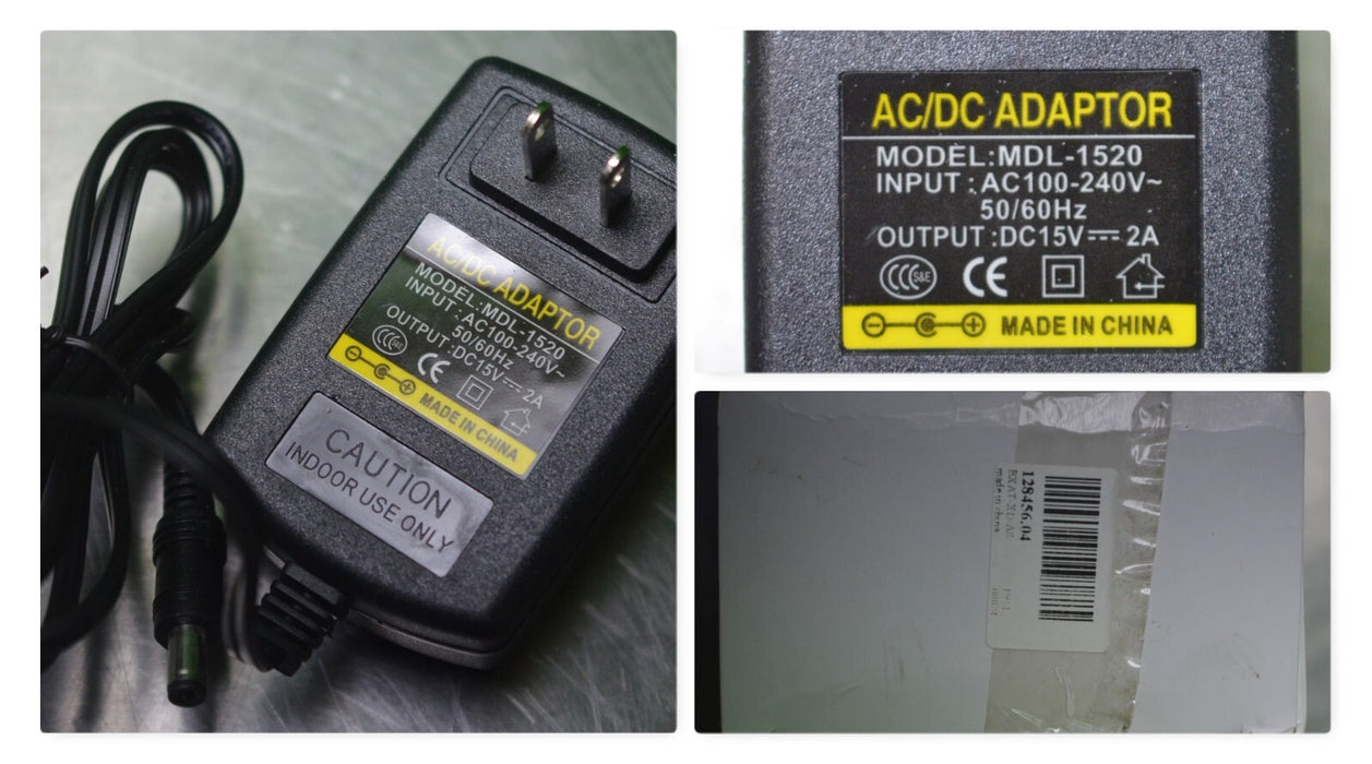 Power Supply Adapter MDL-1520 15V 2A Audio Accessories AC DC Switching Adapter