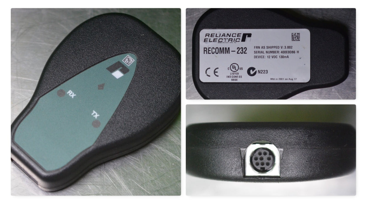 Reliance Electric RECOMM-232 Serial Converter FRN:3.002