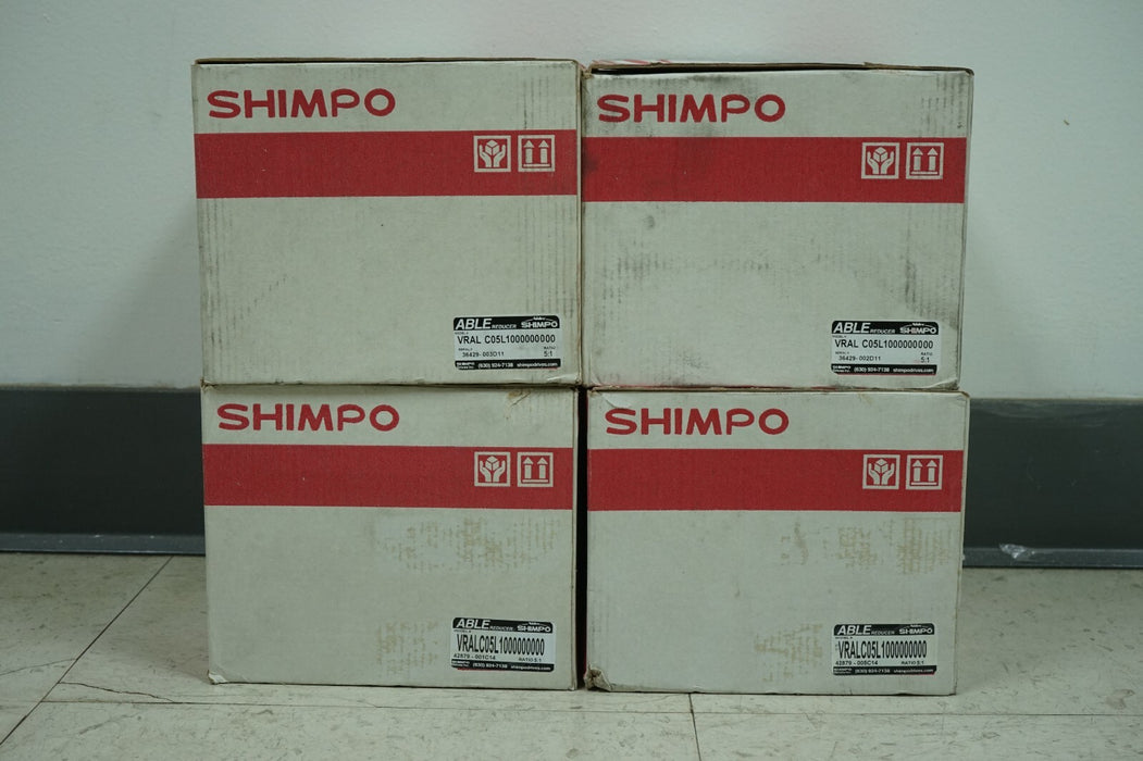 New Nidec Shimpo VRALC05L1000000000 ABLE Inline Planetary Gear Reducer 5:1 Ratio
