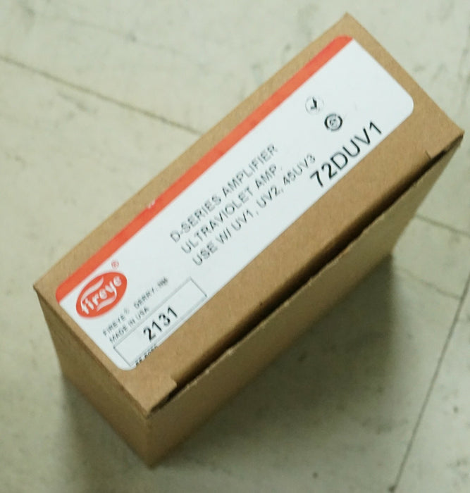 NEW In Box Fireye D-Series Amplifier Ultraviolet Amp 72DUV1 Made in USA*