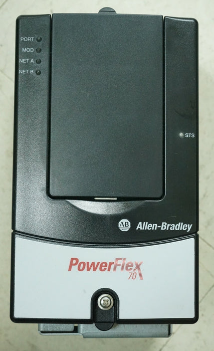 Allen-Bradley 20AD3P4A0AYNNNC0 PowerFlex 70 2HP Low Hours Tested Good FRN:5.001