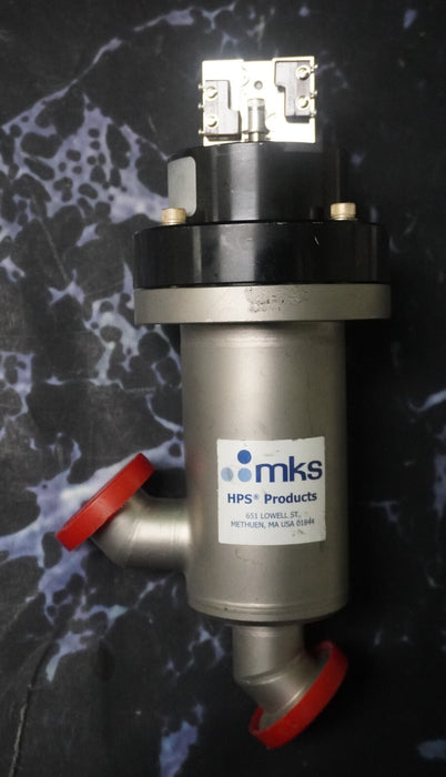 (2) MKS 162-1025K Pneumatic Angle Valve*