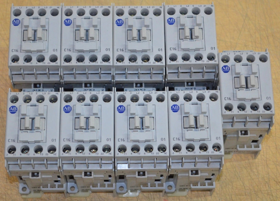Allen Bradley 100-C16Z*01 Contactor, Series B 120V Single Contact
