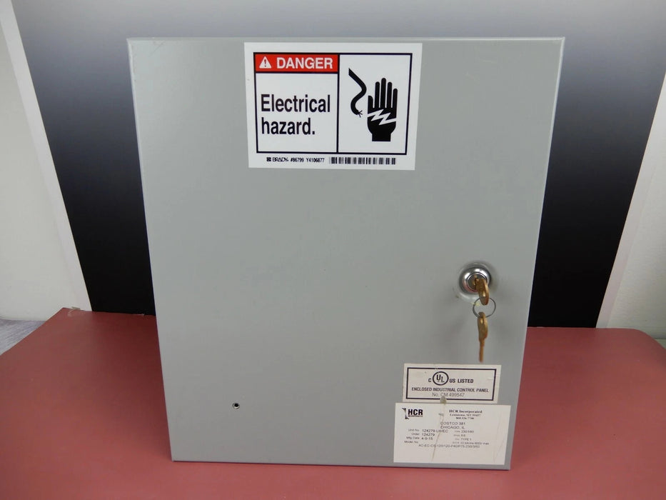 HOFFMAN A14N128 Small Type 1 Enclosure 14.00x12.00x8.00 Steel Gray*