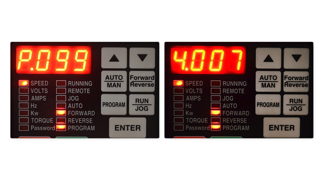 Low Run Time Reliance Electric GV3000/SE 7.5 HP 7V4160 FRN: 6.09 AC Drive Tested