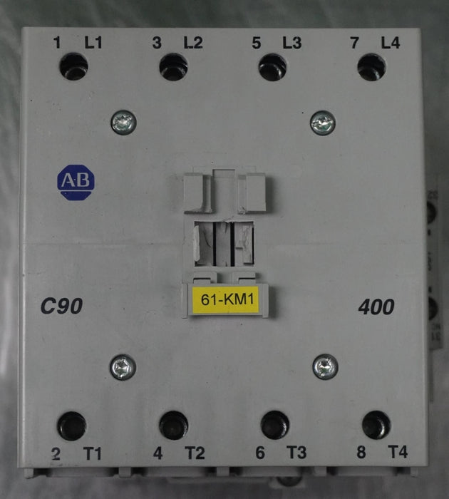 Allen Bradley 100-C90*400 Contactor, For Parts/ Repair