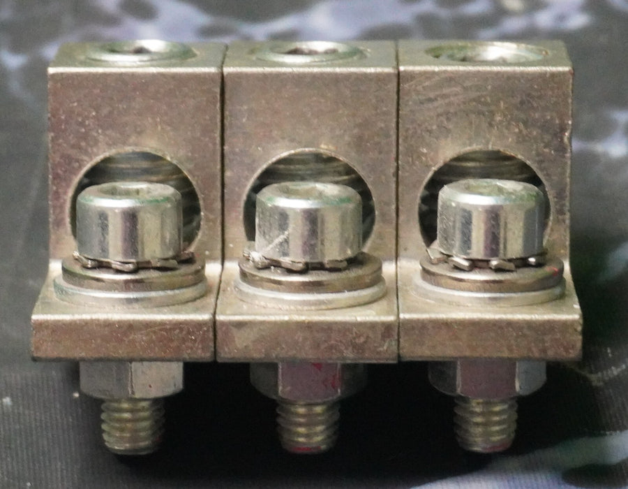 (3) ILSCO TA-300 D3379 Aluminum Mechanical Lug 300MCM-6 CU9