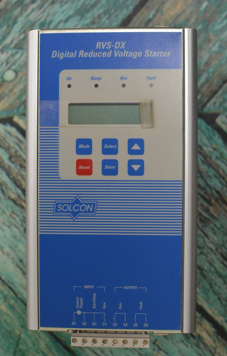 Solcon RVS-DX 72 480-115-S Digital Reduced Voltage Starter FLC 480V Tested*