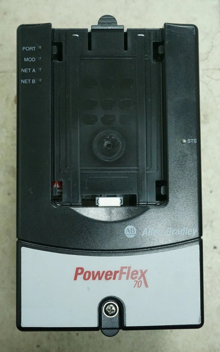 Allen-Bradley 20AD2P1A0AYNNNC0 PowerFlex 70 1 HP 480 VAC FRN 5.001 Tested Good
