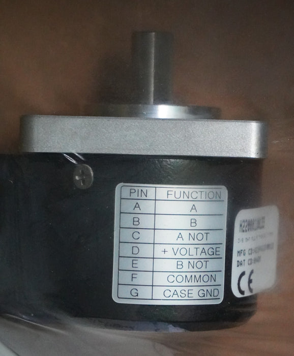 New DYNAPAR H220001100133 / H220001100133 3/8 SHT FLG MT 5-26VDC 7 Pin*
