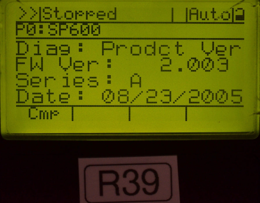 Reliance Electric RE1LCD A Keypad FRN:2.003 Tested Good R39