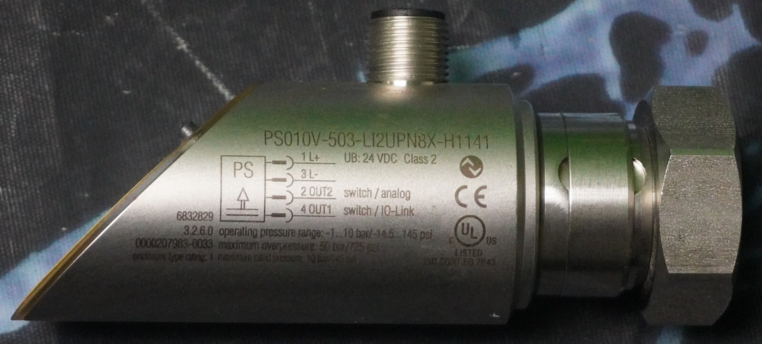 Turck PS010V-503-LI2UPN8X-H1141 Pressure Transmitter Sensors*