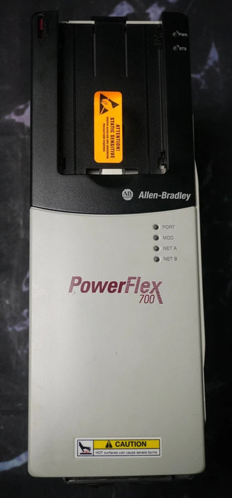 Allen-Bradley 20BD3P4A0AYNANC0 PowerFlex 700 2HP 480VAC FRN:6.002 Low Hrs Tested