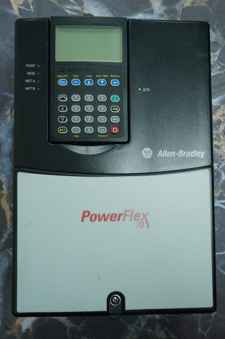 Allen-Bradley 20AD011A3AYNACNN PowerFlex 70 7.5 HP 480VAC Series A FRN:2.005