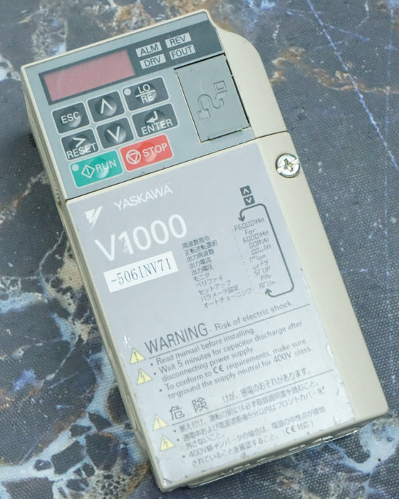 Yaskawa CIMR-VA2A0001BAA V1000 Variable Frequency Drive