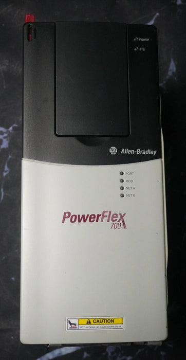 Allen-Bradley PowerFlex 700 10HP 20BD014A0AYNANC0 480 VAC FRN:9.001 Tested Good