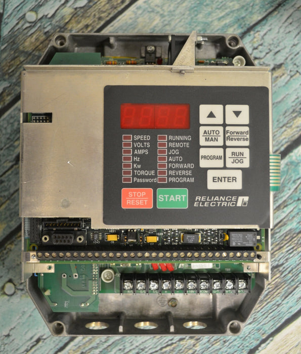 Reliance Electric GV3000 2V4160 SE Vector 2 HP V. 6.01 Inverter Drive Tested*