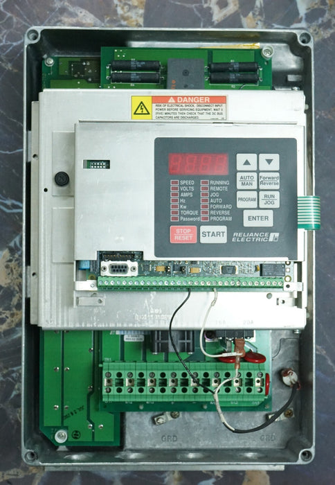 Reliance Electric GV3000 25 HP 25G4260 AC Drive Inverter Tested Good FRN:6.09