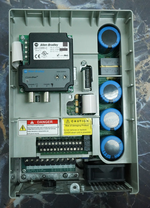 Allen-Bradley 20AD011A3AYNACNN PowerFlex 70 7.5 HP 480VAC Series A FRN:2.005