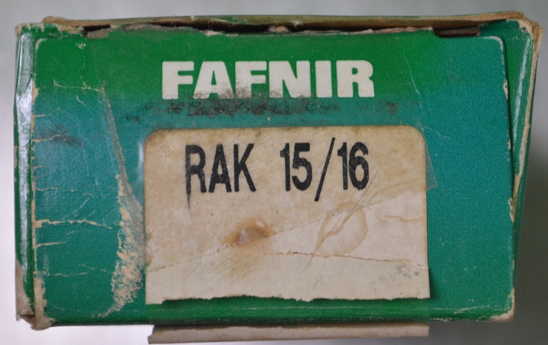 Fafnir Ball Bearings RAK 15/16 Pillow Block Bearing