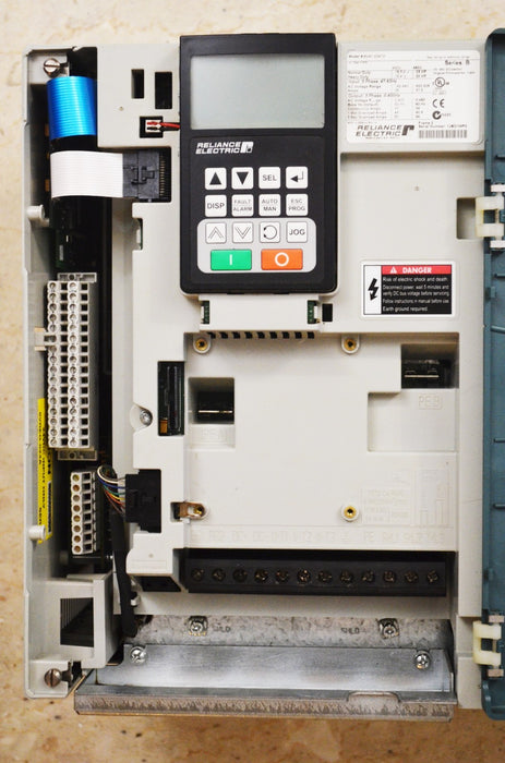 RELIANCE ELECTRIC GV6000 6V41-034TA 25 HP 480 VAC VERSION 1.003 Tested Good