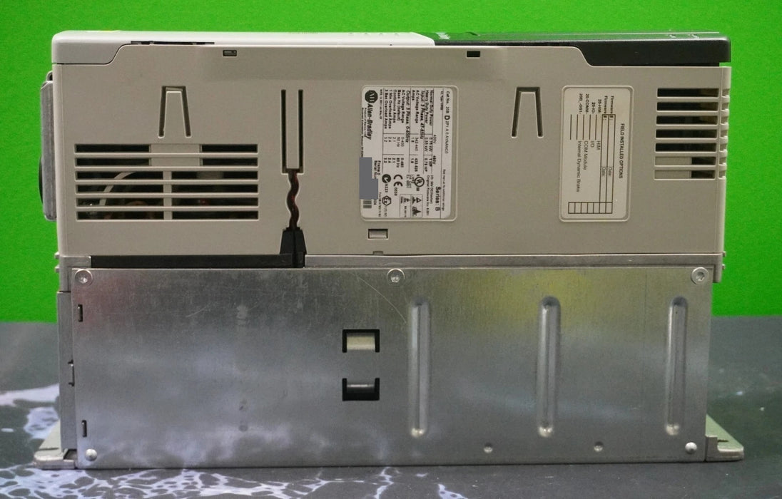Allen-Bradley PowerFlex 700 1 HP 20BD2P1A0AYNANC0 Ser. B 480 VAC FRN:9.001