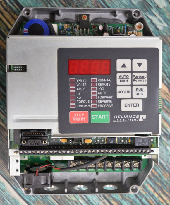 Reliance Electric GV3000 1 HP 1V2160 Vector Inverter 230 VAC Tested Good*