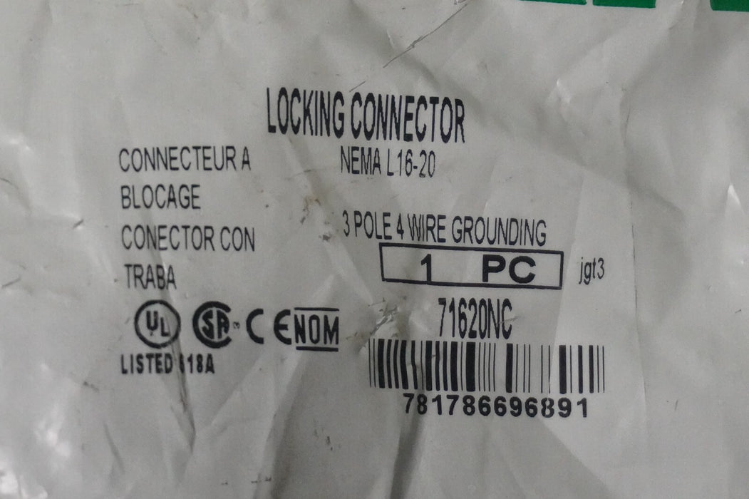 NEW BRYANT 71620NC LOCKING CONNECTOR*