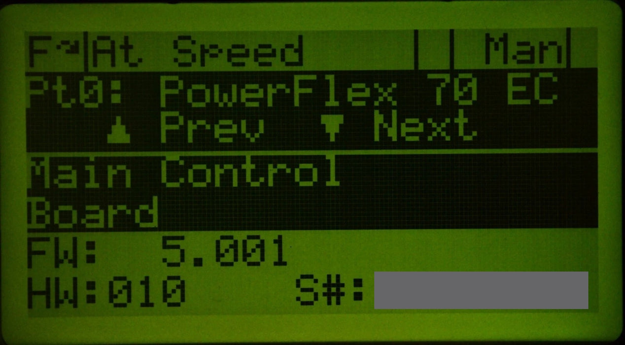Allen Bradley PowerFlex 70 7.5HP 20AD011A3AYNANC0 480VAC Tested FRN:5.001