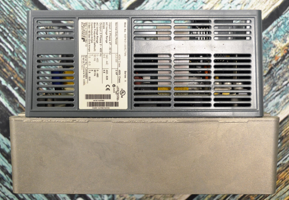 Reliance SP600 6SP401-005CTNN 3 HP Drive Tested Good 480 VAC Clean Drive