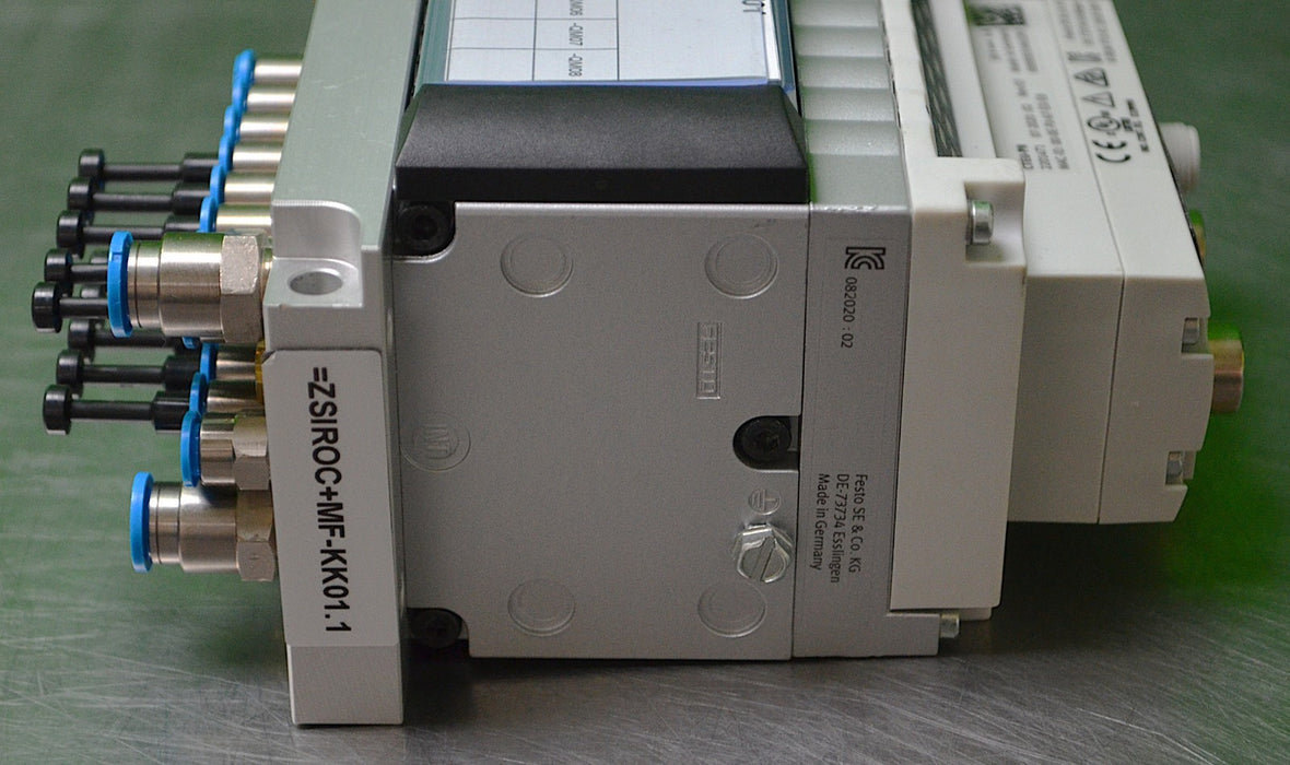 Festo CPV10-VI Valve Terminal Block w/ CTEU-PN Profinet Bus Node 8-Port, 2201471