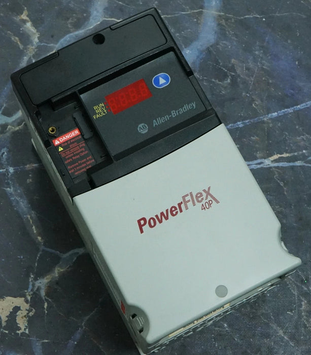Allen-Bradley 22D-D4P0N104 PowerFlex 40P Drive 2HP Ser. A Zero Hours FRN:2.01