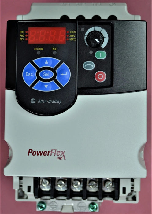 Allen-Bradley 22F-D6P0N103 PowerFlex 4M 3 HP FRN 2.02 Tested Good