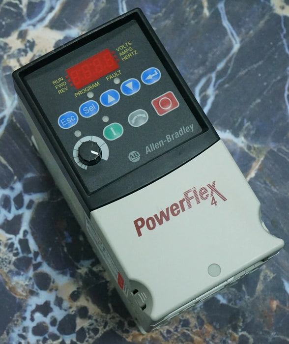 Allen-Bradley 22A-D1P4N104 PowerFlex 4 1/2HP Tested Good FRN:6.01