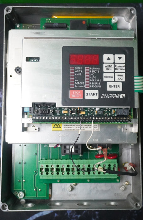 RELIANCE ELECTRIC GV3000/SE 20 HP 20V4260 SENSORLESS Enhanced Tested Good
