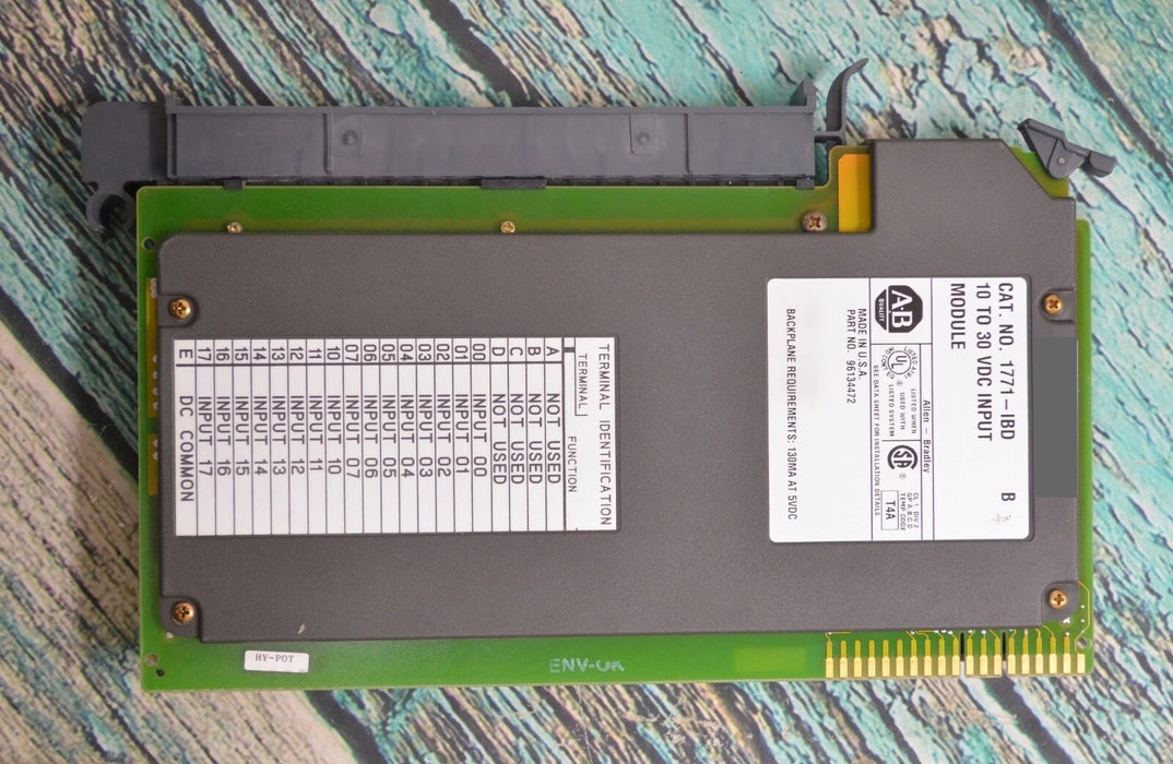 Allen Bradley Input Module 1771-IBD 1771IBD 10-30 VDC