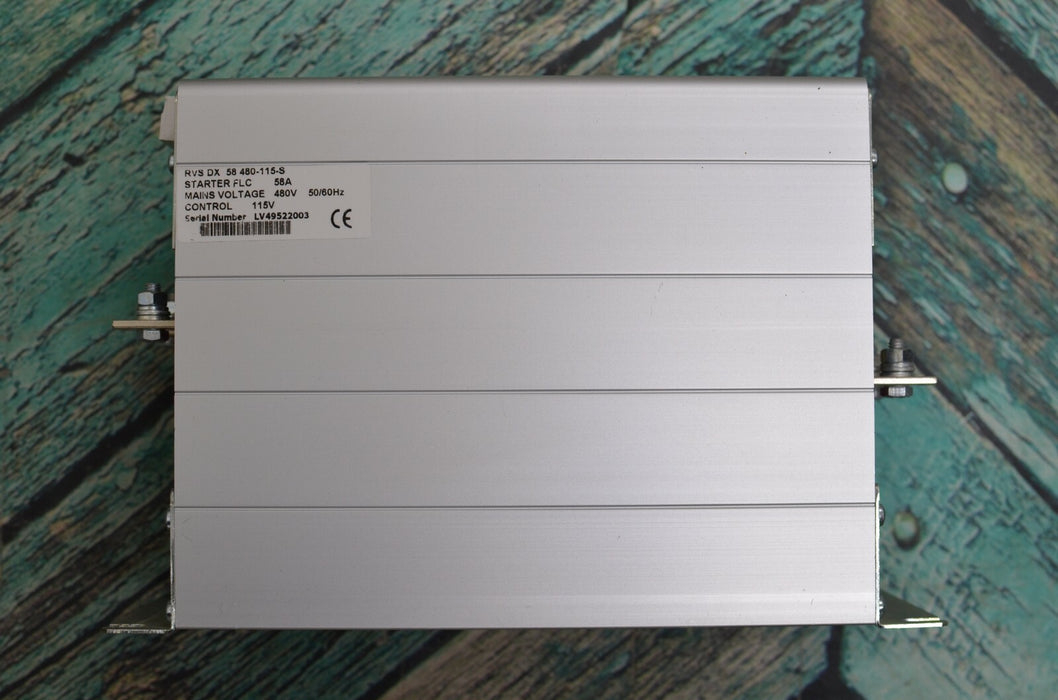 Solcon RVS-DX 58 480-115-S Digital Reduced Voltage Starter FLC 480V Tested Good*