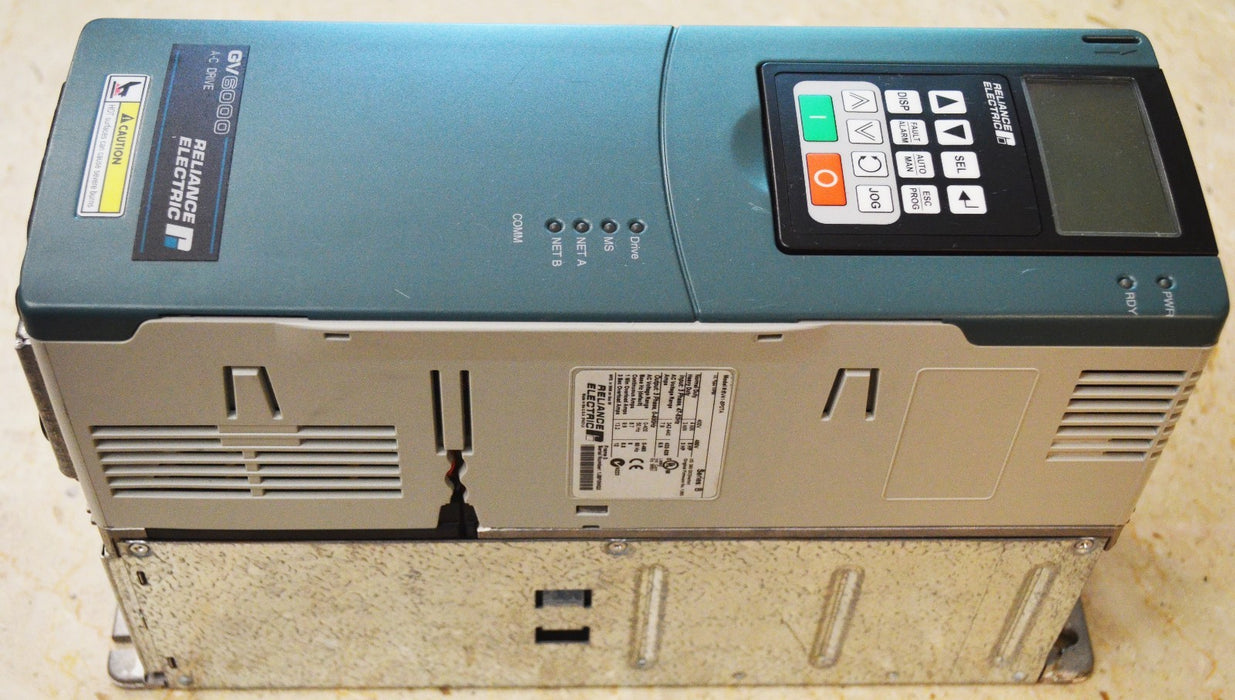 Reliance Electric GV6000 6V41-8P0TA 5 HP 480 VAC VERSION 1.003 Tested Good QTY
