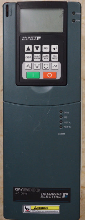RELIANCE ELECTRIC GV6000 6V41-5P0TA 3 HP 480 VAC VERSION 1.003 Tested Good QTY