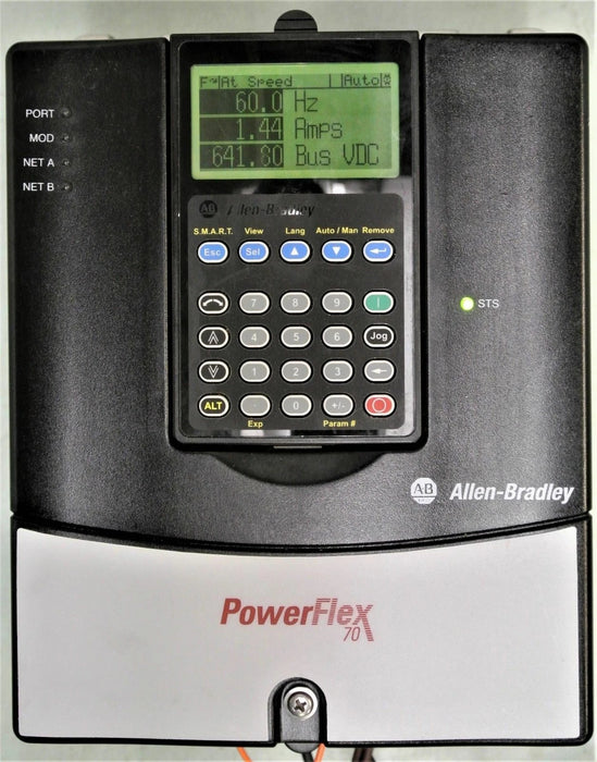 Allen-Bradley 20AD5P0A3AYNNNC0 PowerFlex 70 3HP 480V Ser A FRN 5.001 Tested