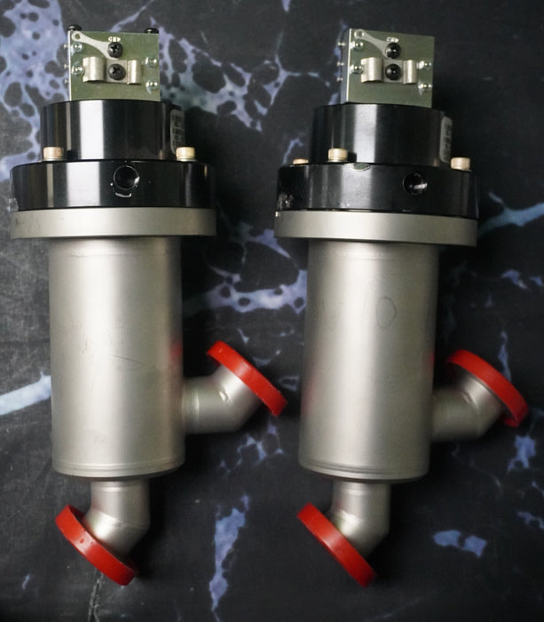 (2) MKS 162-1025K Pneumatic Angle Valve*