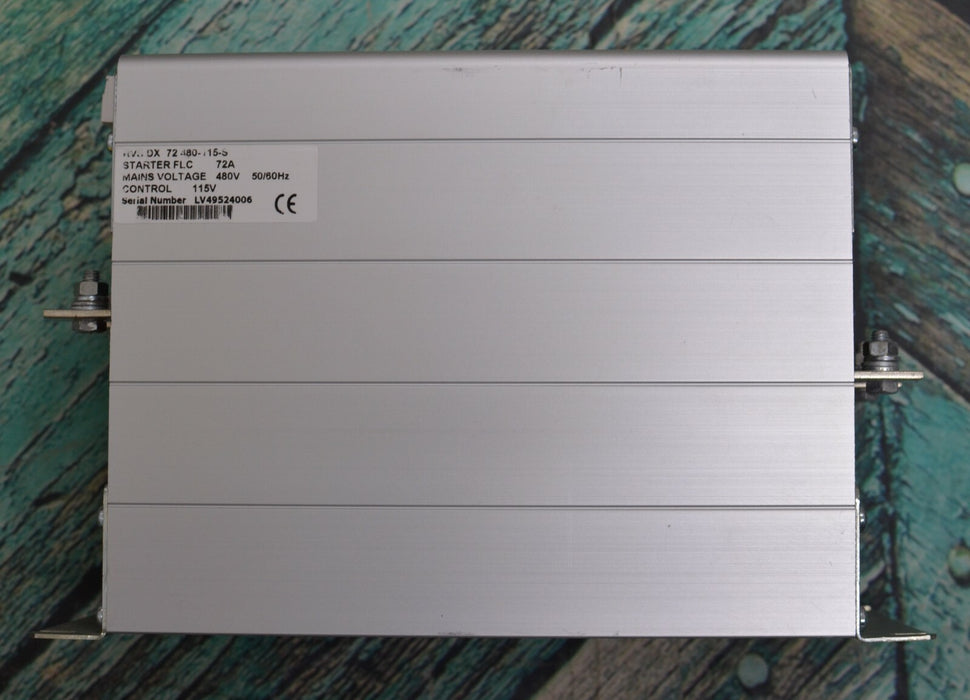 Solcon RVS-DX 72 480-115-S Digital Reduced Voltage Starter FLC 480V Tested*